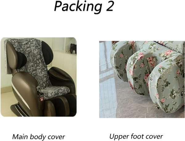 Full Body Shiatsu Massage Chair Cover,Slipcover Recliner Cover,Shiatsu - Image 7