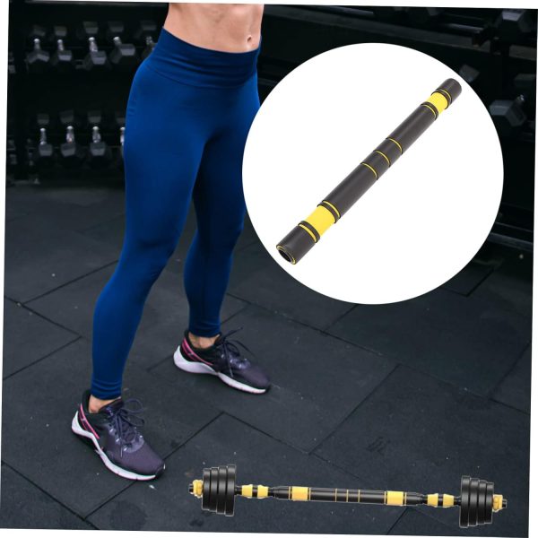 Dumbbell Bar Set Gym Bag Pull up Bars Grip Tape Adjustable Hanger Men - Image 7