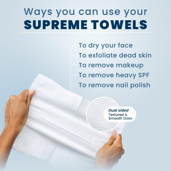 Clean Skin Club Clean Towels XL Supreme, 100% USDA Biobased Dermatologist - Image 6