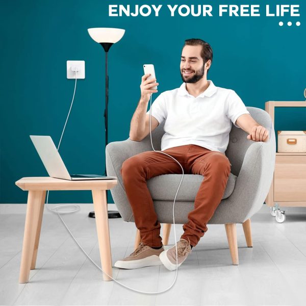 Fast Charger iPhone,iPhone Charger Fast Charging 2Pack USB C Wall Charger - Image 6