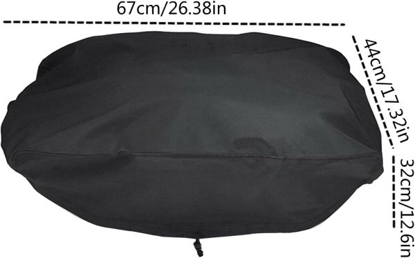 Electric BBQ Grills Black Grilling with Drawstring and Outdoor Barbecue - Image 6
