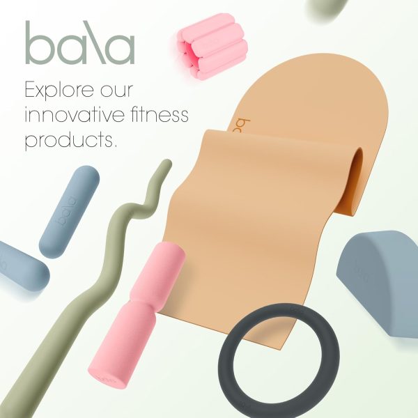 Bala Bands Resistance Bands for Women & Men, 3-Pack - Elastic Exercise - Image 6