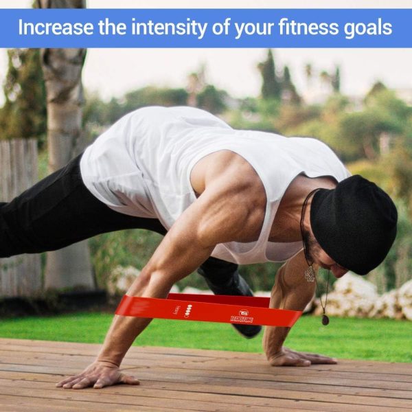 TechStone Resistance Bands Set for Men and Women, Pack of 5 Different - Image 6