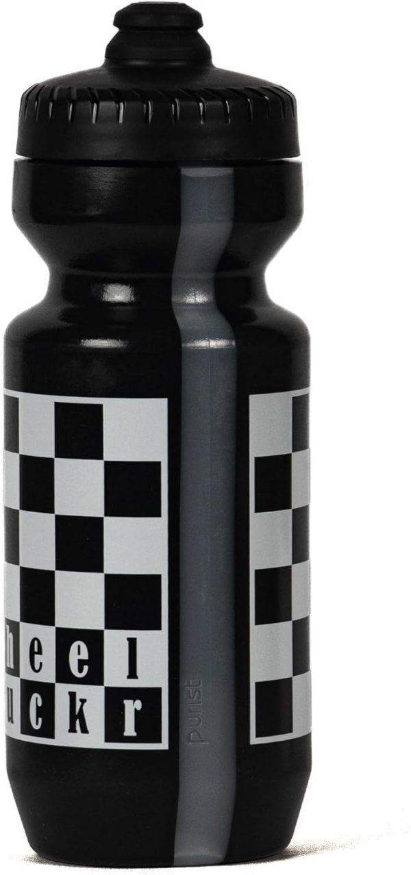 Purist 22 oz Cycling Water Bottle by Specialized Bikes Checkerboard Ska - Image 4