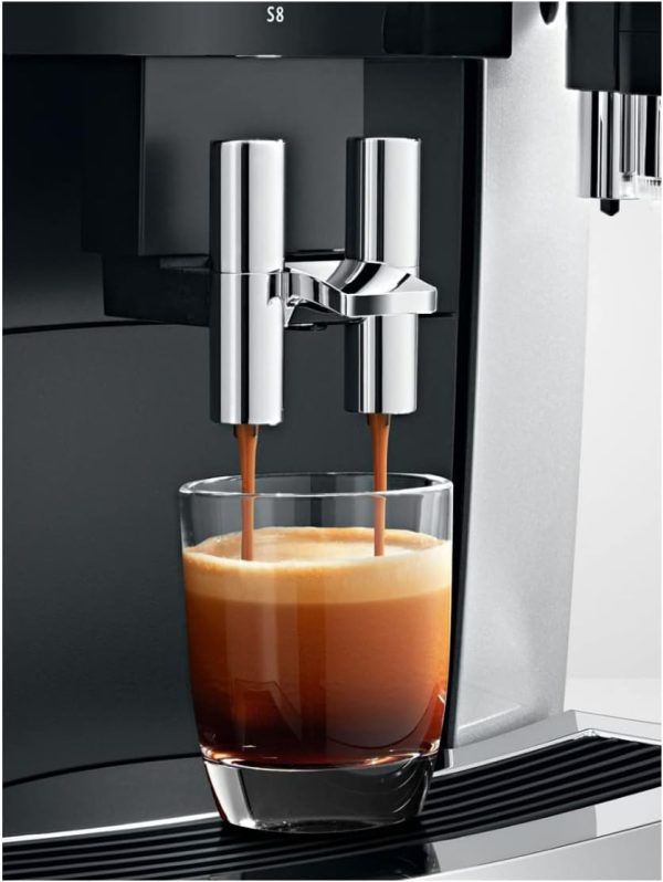 Jura S8 64 oz Water Capacity, 10 oz Bean Capacity, 15 Types of Drinks - Image 6