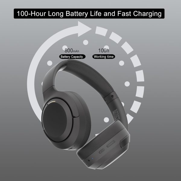 Hybrid Active Noise Cancelling Headphones, Bluetooth 5.4 - Image 5