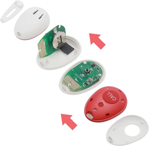 CallToU Wireless Caregiver Pager Call Button for Hard of Hearing 500FT - Image 8