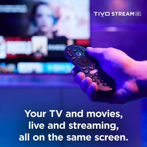 TiVo Stream 4K – Every Streaming App and Live TV on One Screen – 4K UHD, - Image 3