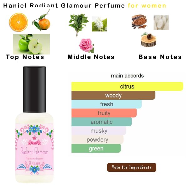 Haniel Pheromone Perfume Oil for Women - Sensual Luxury with Floral & - Image 2
