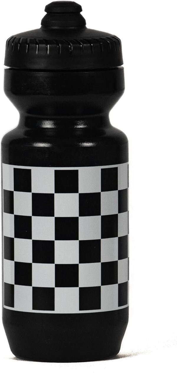 Purist 22 oz Cycling Water Bottle by Specialized Bikes Checkerboard Ska - Image 3