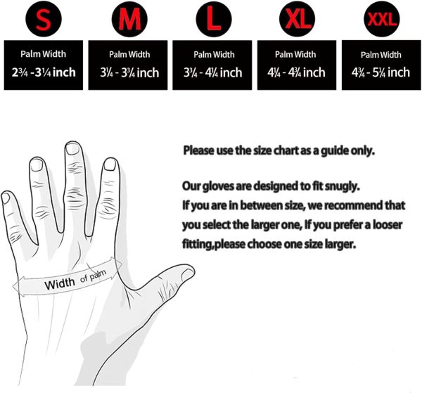 Safety Work Gloves MicroFoam Nitrile Coated-12 Pairs Pack,Red Seamless Knit - Image 3