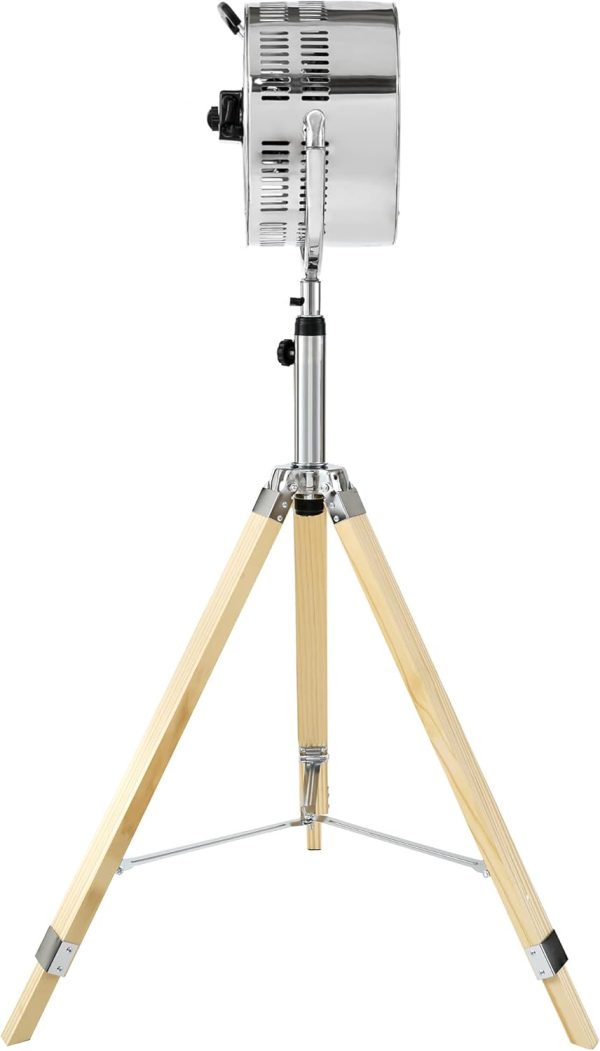 Simple Deluxe Tripod Pedestal Fan, 3 Speed Adjustment, Multiple Wide Angle - Image 2