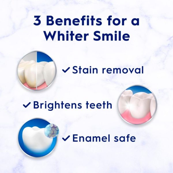 Crest 3D White Advanced Teeth Whitening Toothpaste, Crest 3D White - Image 2