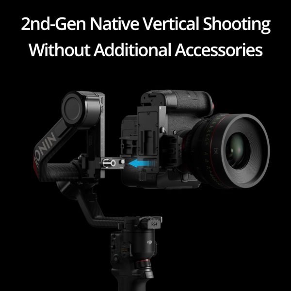DJI RS 4 Pro Combo, 3-Axis Gimbal Stabilizer for DSLR & Cinema Cameras - Image 2
