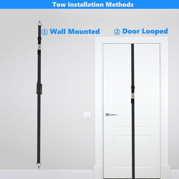 Door and Wall Moveable Anchor Straps with Adjustable Multi Point for - Image 6