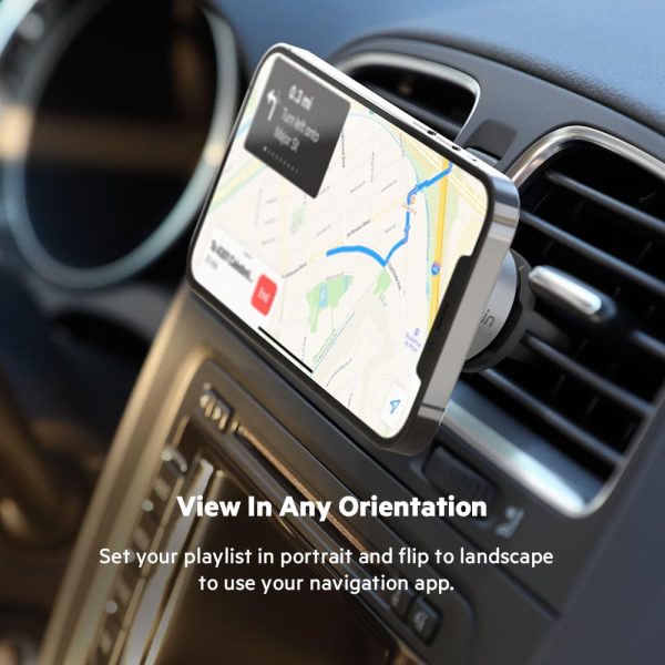 Belkin MagSafe Vent Mount Pro - MagSafe Phone Mount for Car, Magnetic Phone - Image 4