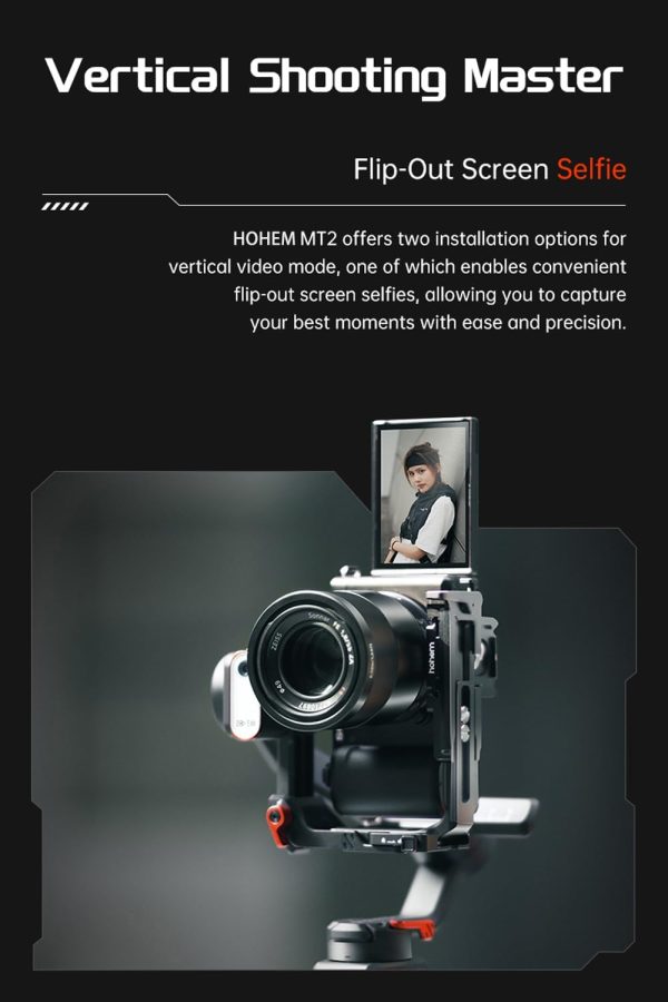 Hohem iSteady MT2 Kit Camera Stabilizer with AI Tracker/Magnetic Fill - Image 6