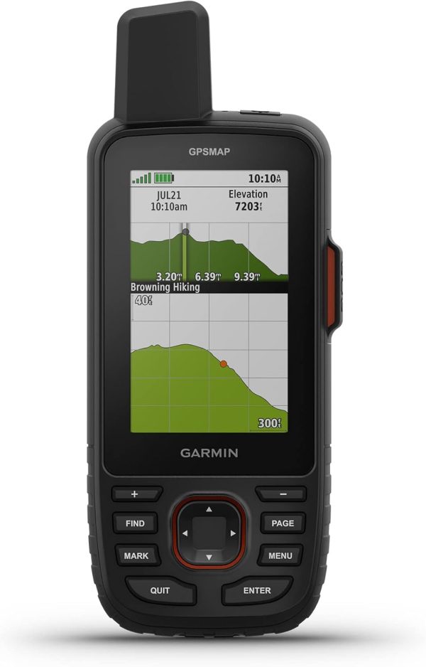 Garmin GPSMAP 67i Rugged GPS Handheld with inReach® Satellite Technology, - Image 2