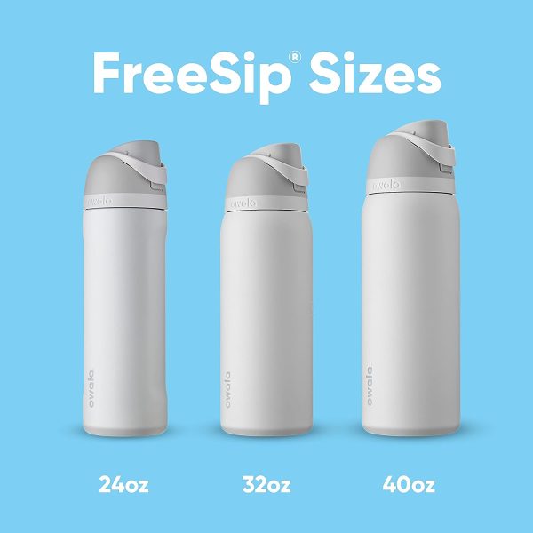 Owala FreeSip Insulated Stainless Steel Water Bottle with Straw for Sports, - Image 5
