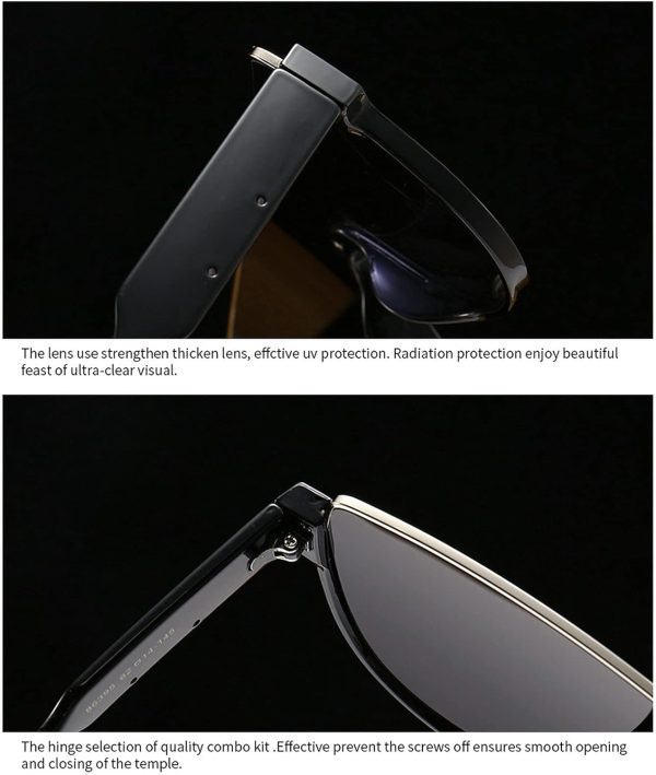 mincl Oversized Sunglasses Women Men Luxury Big Frame Mask Glasses Goggle - Image 6