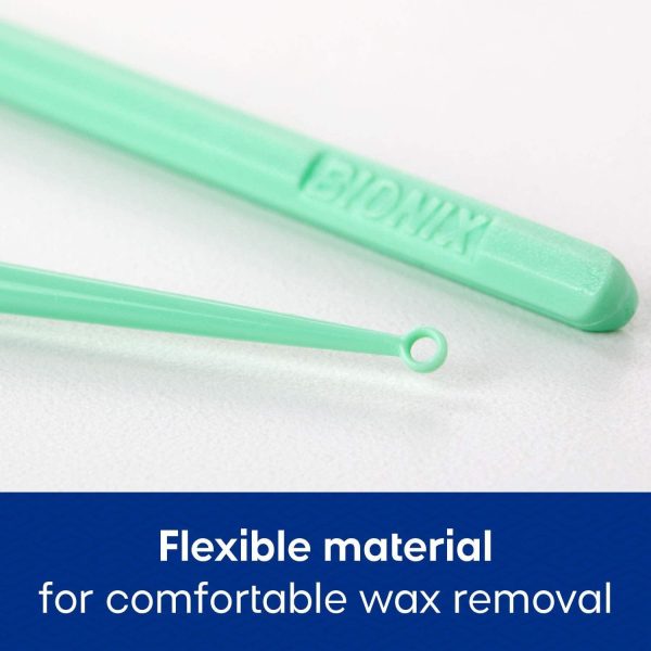 Bionix - Green MicroLoop Ear Curette Tool, Earwax Removal Tool, Helps - Image 3