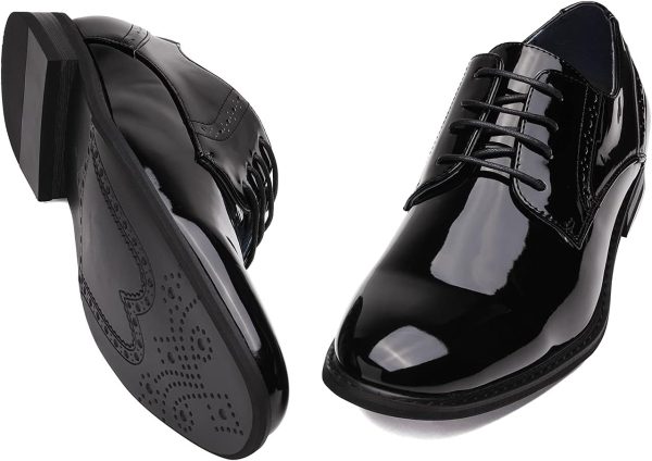 Bruno Marc Men's Leather Lined Dress Oxfords Shoes - Image 4