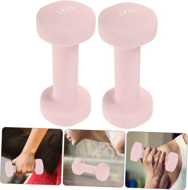 BESPORTBLE 2pcs Fitness Dumbbell Workout Dumbbell Wrist Weights Arm Weights - Image 7