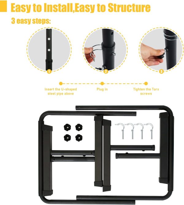 POWER GUIDANCE Dip Bar, Dip Stand Station for Full Body Strength Training, - Image 7