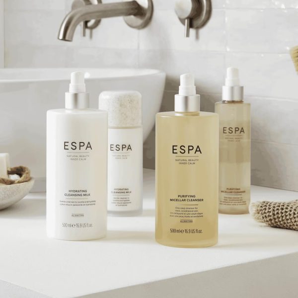 ESPA | Purifying Micellar Cleanser | Supersize | 500ml |Hyaluronic Acid | - Image 3