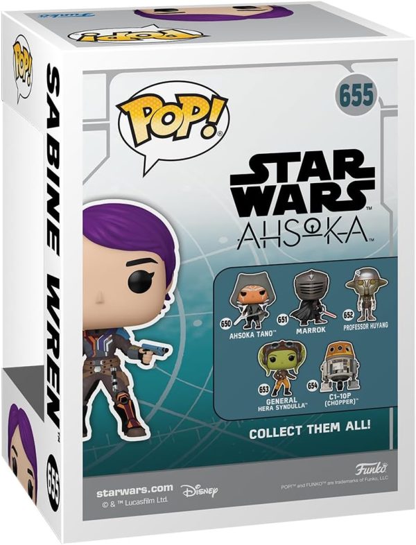 Funko Pop! Star Wars: Ahsoka - Sabine Wren Glow in The Dark, Amazon - Image 3