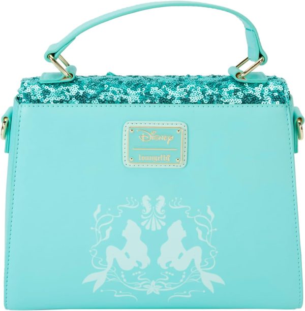 Loungefly Disney The Little Mermaid Sequins Collection Crossbody Bag, - Image 4