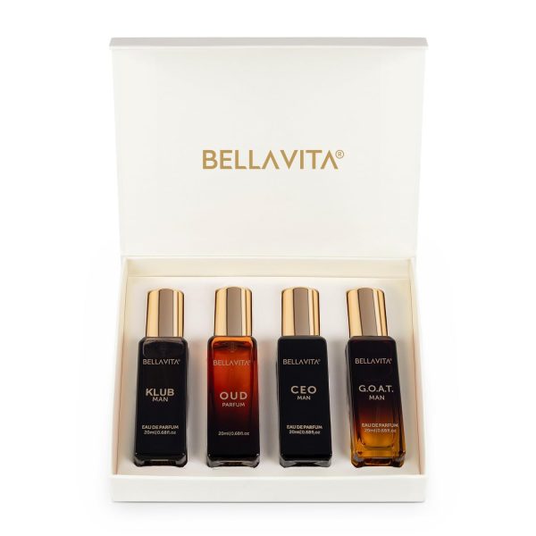 Bella.Vita Luxury Man Perfume Gift Set 4 x 20 ml for Men with KLUB, OUD, - Image 7