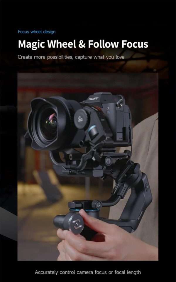 FeiyuTech SCORP-C Gimbal Stabilizer for Camera,Gimbal for DSLR and - Image 2