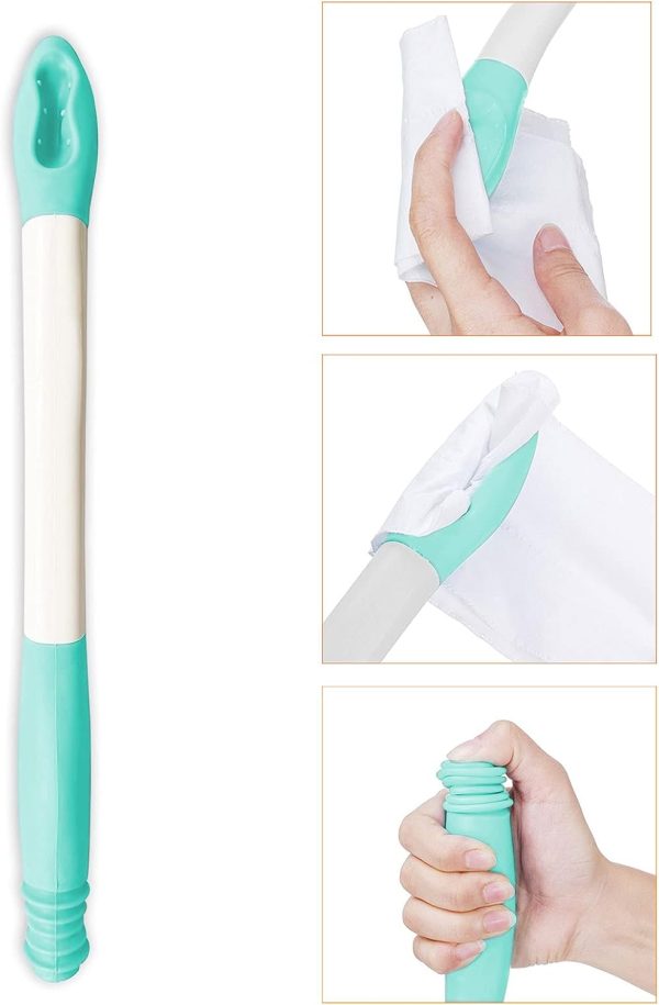 Bottom Wiping Aid - Long Reach Comfort Wipe - Self Wipe Assist Toilet Aids - Image 5