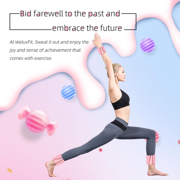 Adjustable Wearable Pilates Wrist & Ankle Weights For Women & Men | Arm & - Image 6