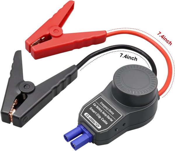 Smart Jump Starter Clamp, Multi-Protection Portable Automotive Emergency - Image 3