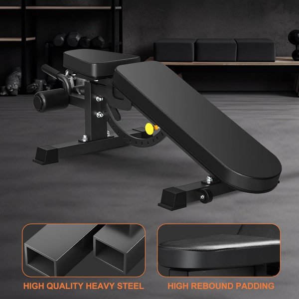 Adjustable Weight Bench for Home Gym, 800LBS Weight Bench, Exercise Workout - Image 5