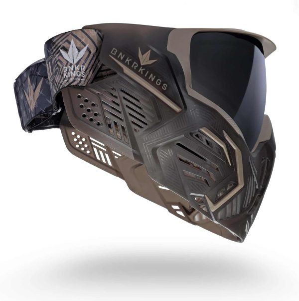 Bunkerkings CMD Paintball Goggle/Mask - Black Desert - Image 4