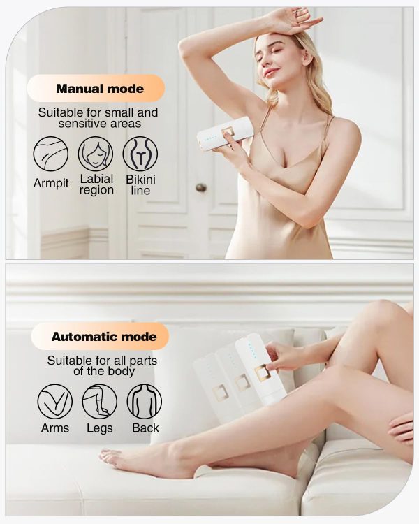 IPL Laser Hair Removal Device for Women Men at Home, Upgraded to 999,900 - Image 3