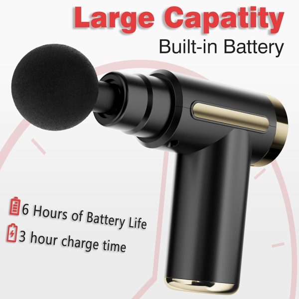 cotsoco Massage Gun, Massage Gun Deep Tissue for Pain Relief with 4 Massage - Image 4