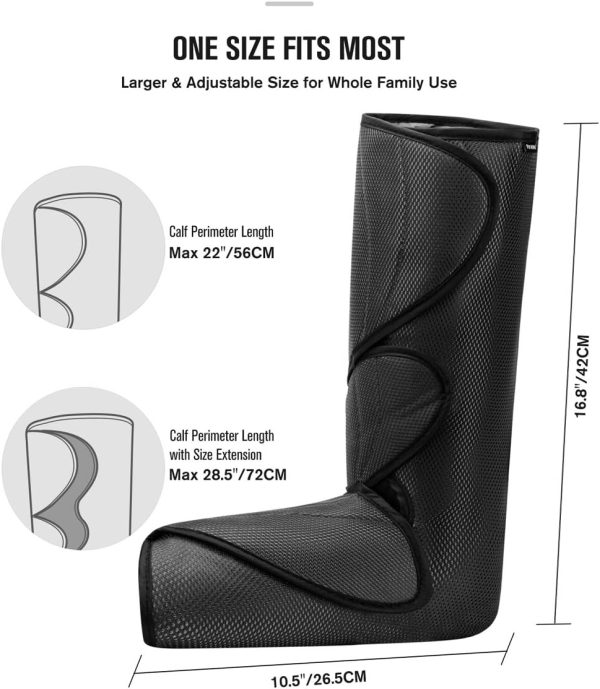 FIT KING Leg Air Massager for Circulation and Relaxation Foot and Calf - Image 6