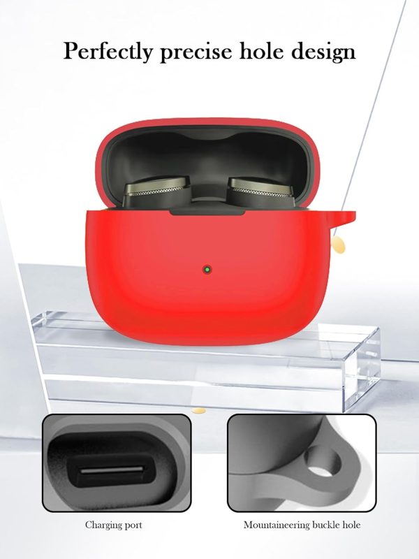 Case for Bowers & Wilkins Pi8 Wireless Earbuds,Soft Protective,Shockproof, - Image 5