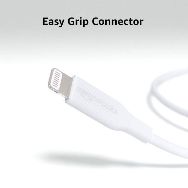 Amazon Basics USB-2.0 Type C to Lightning Cable (MFi Certified), 6 Feet, - Image 4