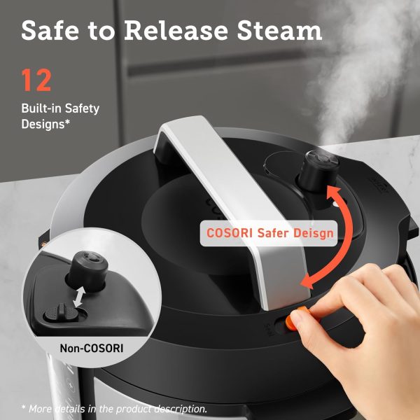 COSORI Electric Pressure Cooker 6 qt, 9-in-1 Instant Multi Cooker with - Image 4