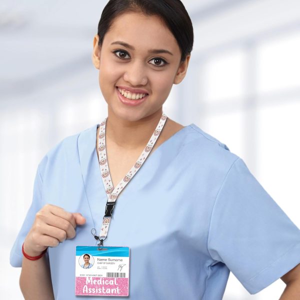 Plifal 5 PCS Medical Assistant Badge Buddy Card Holder - Nurse Nursing - Image 6