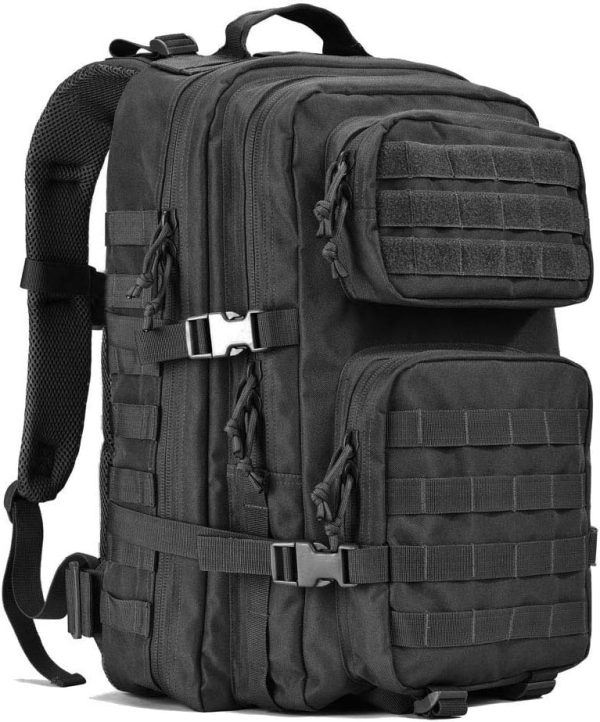 REEBOW GEAR Military Tactical Backpack Large Army 3 Day Assault Pack Molle - Image 2