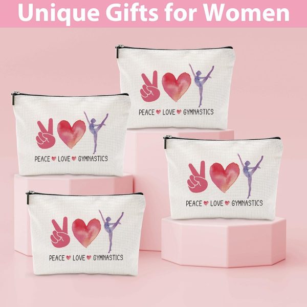4 Pcs Gymnastic Gifts Gymnastics Makeup Bag Gymnastics Stuff Inspirational - Image 7