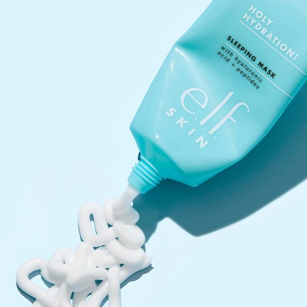 e.l.f. Holy Hydration! Sleep Mask, Ultra-Hydrating Dual-Use Face Mask, - Image 5