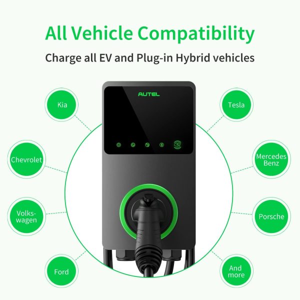 Autel MaxiCharger Home Smart Electric Vehicle (EV) Charger, 50 Amp Level 2 - Image 7