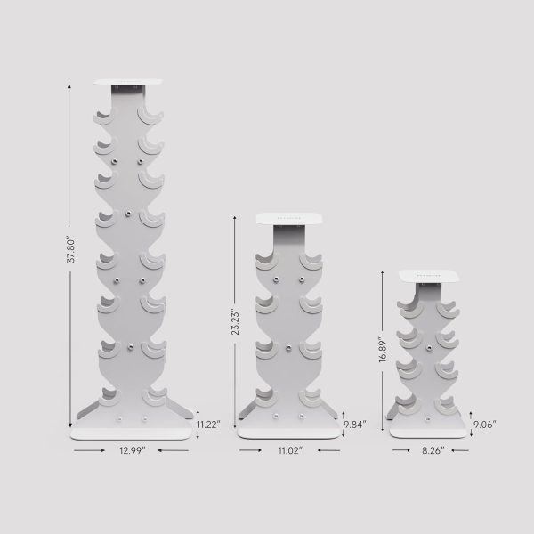 Dumbbell Racks, Space Saving Solution, Sturdy Cast Iron, Home Workout - Image 3
